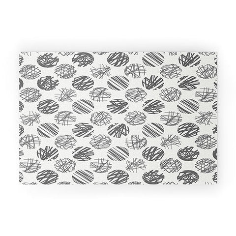 Iveta Abolina Notebook Gray Welcome Mat