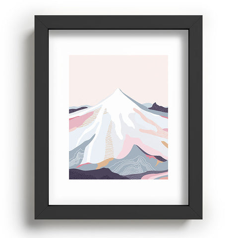 Iveta Abolina Off the Grid Purple Recessed Framing Rectangle