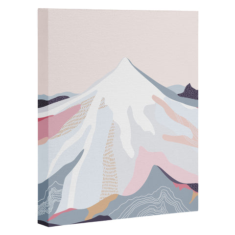 Iveta Abolina Off the Grid Purple Art Canvas