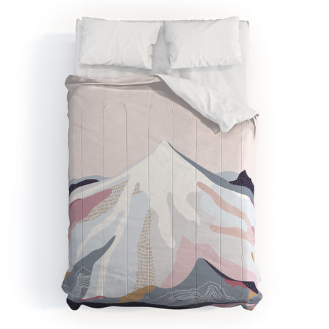 Iveta Abolina Off the Grid Purple Comforter