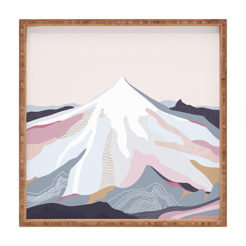 Iveta Abolina Off the Grid Purple Square Tray