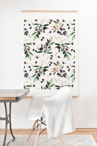 Iveta Abolina Olivia Sprig Art Print And Hanger