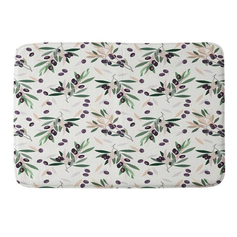 Iveta Abolina Olivia Sprig Memory Foam Bath Mat