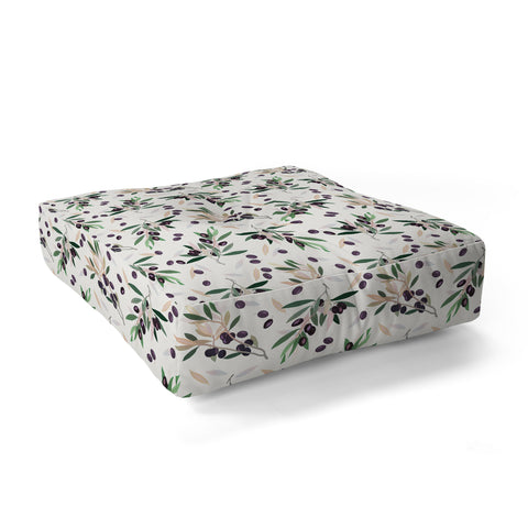 Iveta Abolina Olivia Sprig Floor Pillow Square