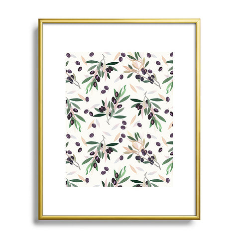 Iveta Abolina Olivia Sprig Metal Framed Art Print