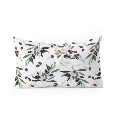 Iveta Abolina Olivia Sprig Oblong Throw Pillow