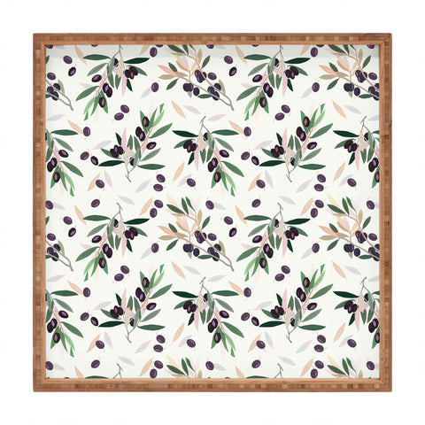 Iveta Abolina Olivia Sprig Square Tray