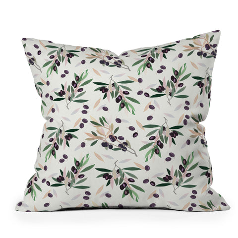Iveta Abolina Olivia Sprig Throw Pillow