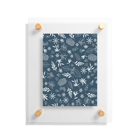 Iveta Abolina Oslo Winter Blue Floating Acrylic Print