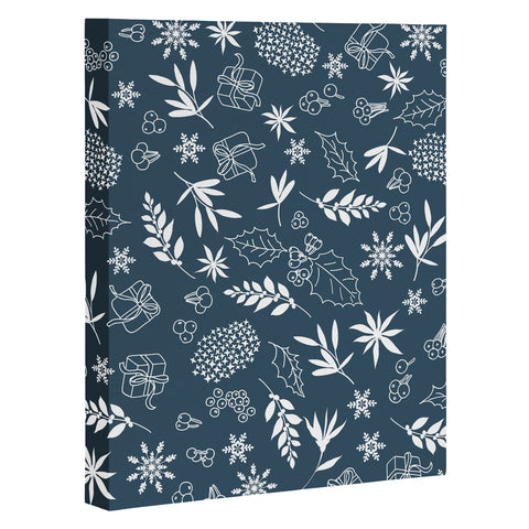 Iveta Abolina Oslo Winter Blue Art Canvas