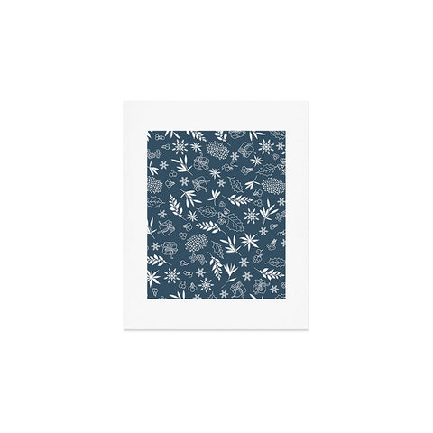 Iveta Abolina Oslo Winter Blue Art Print