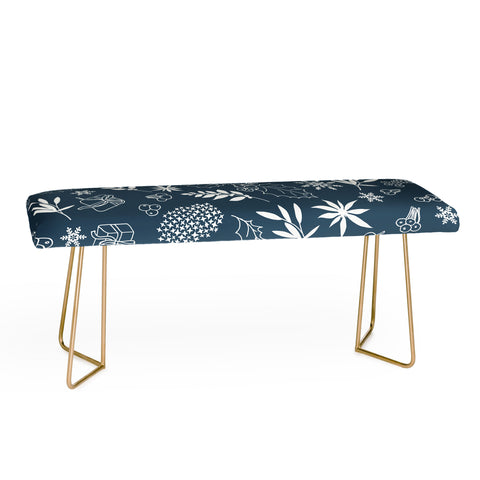 Iveta Abolina Oslo Winter Blue Bench