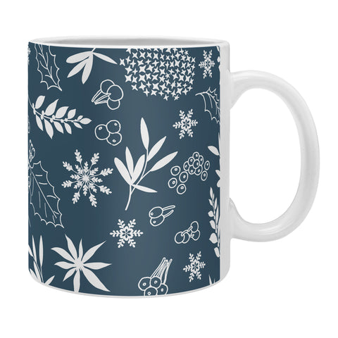 Iveta Abolina Oslo Winter Blue Coffee Mug