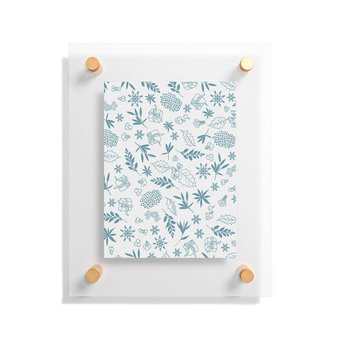 Iveta Abolina Oslo Winter Frost Floating Acrylic Print