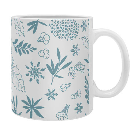 Iveta Abolina Oslo Winter Frost Coffee Mug