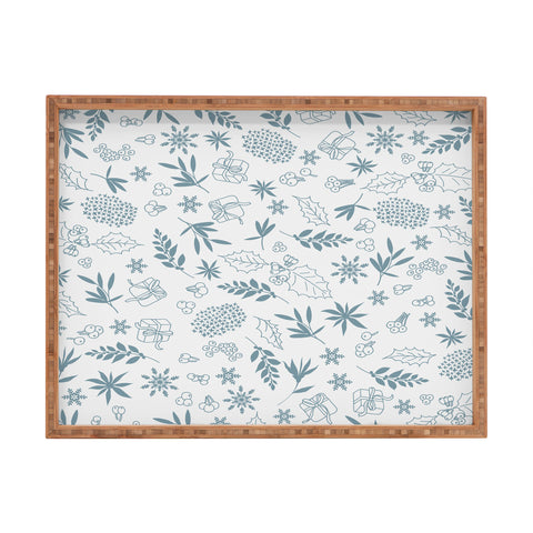 Iveta Abolina Oslo Winter Frost Rectangular Tray