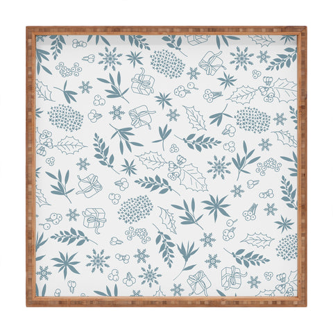 Iveta Abolina Oslo Winter Frost Square Tray