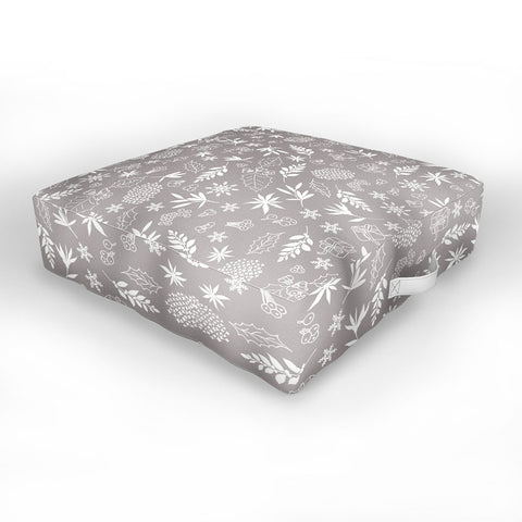 Iveta Abolina Oslo Winter Tan Outdoor Floor Cushion