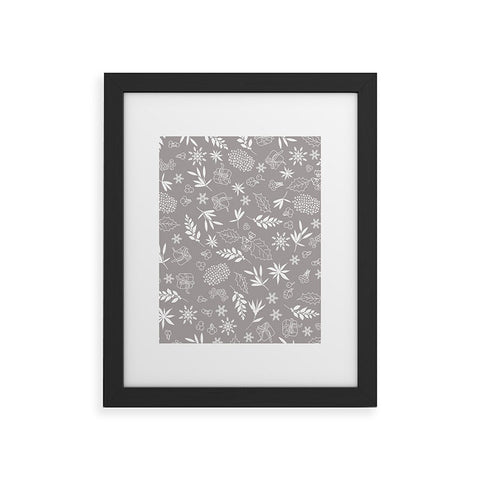 Iveta Abolina Oslo Winter Tan Framed Art Print