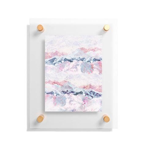 Iveta Abolina Painted Rockies Floating Acrylic Print