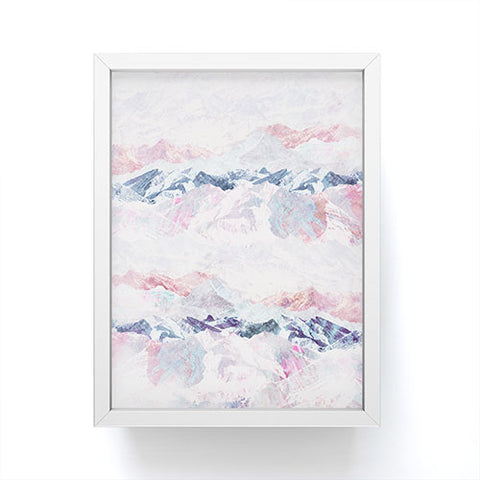 Iveta Abolina Painted Rockies Framed Mini Art Print