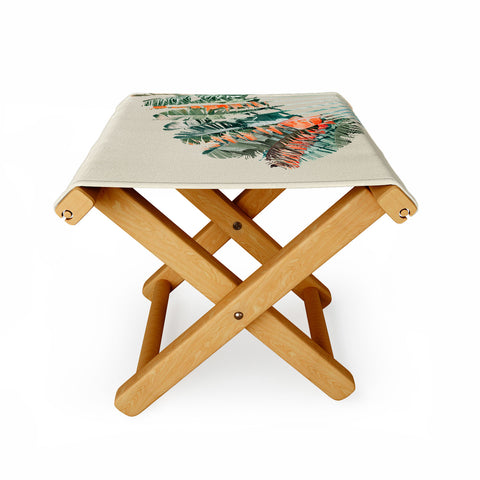 Iveta Abolina Palm Desert Sunrise Folding Stool
