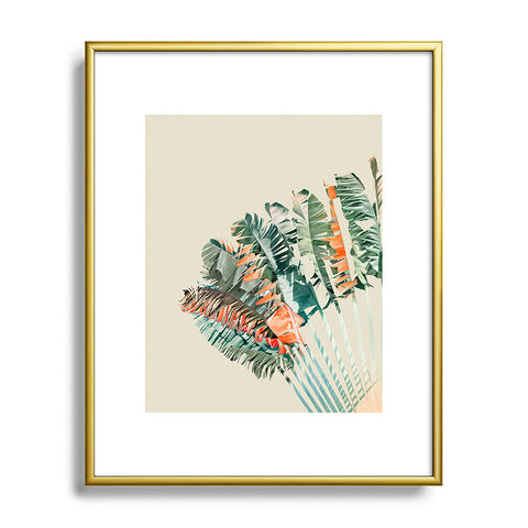 Iveta Abolina Palm Desert Sunrise Metal Framed Art Print