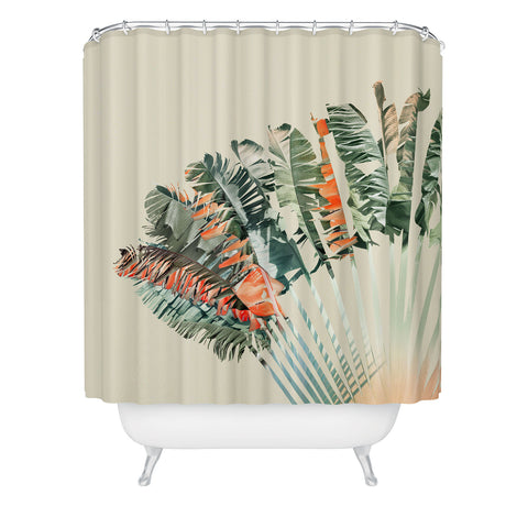 Iveta Abolina Palm Desert Sunrise Shower Curtain