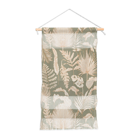 Iveta Abolina Palm Leaves Sage Wall Hanging Portrait