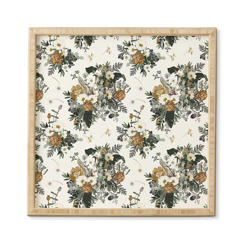 Iveta Abolina Paloma Cream Framed Wall Art