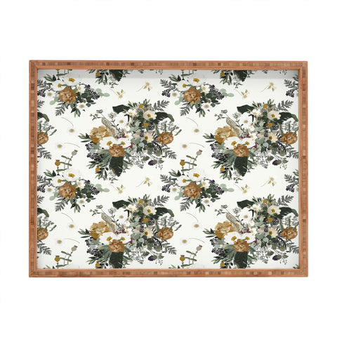 Iveta Abolina Paloma Cream Rectangular Tray