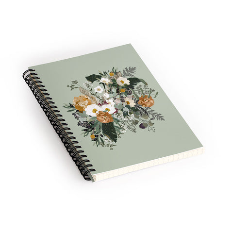 Iveta Abolina Paloma Midday Spiral Notebook