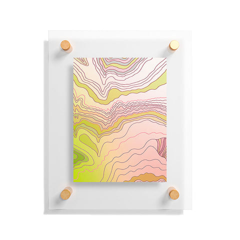 Iveta Abolina Papaya Boat Floating Acrylic Print