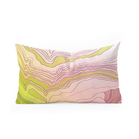 Iveta Abolina Papaya Boat Oblong Throw Pillow