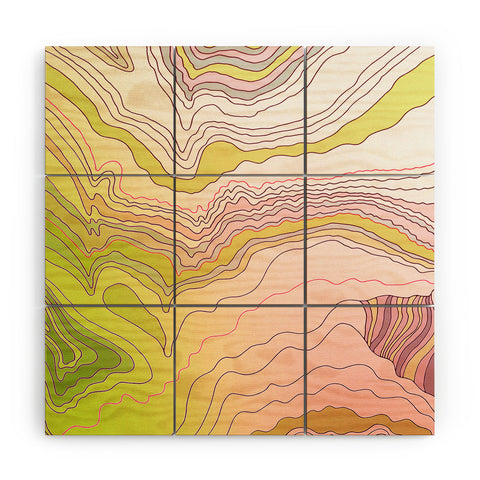 Iveta Abolina Papaya Boat Wood Wall Mural