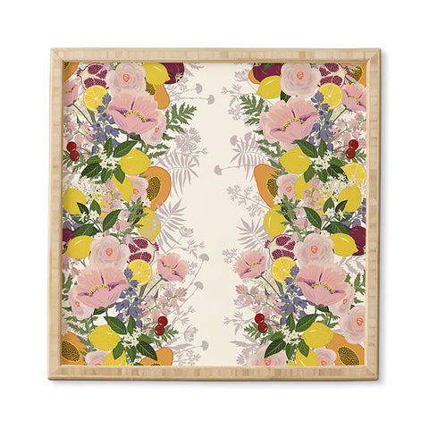 Iveta Abolina Papaya Prosecco Framed Wall Art