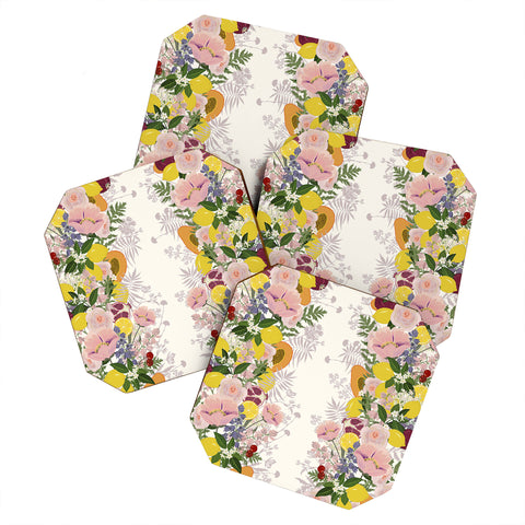 Iveta Abolina Papaya Prosecco Coaster Set