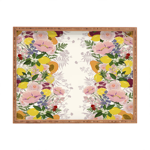 Iveta Abolina Papaya Prosecco Rectangular Tray