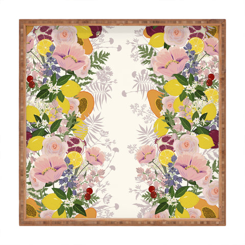 Iveta Abolina Papaya Prosecco Square Tray