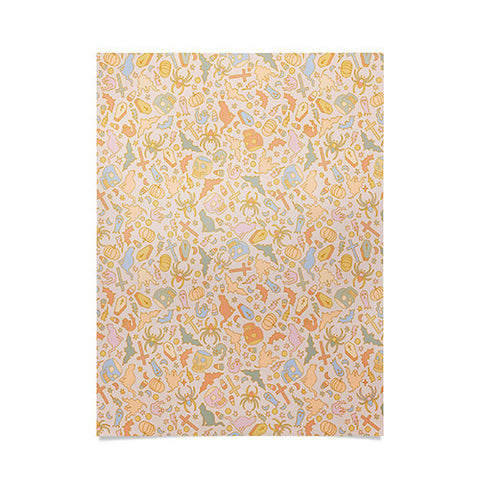 Iveta Abolina Pastel Halloween Poster