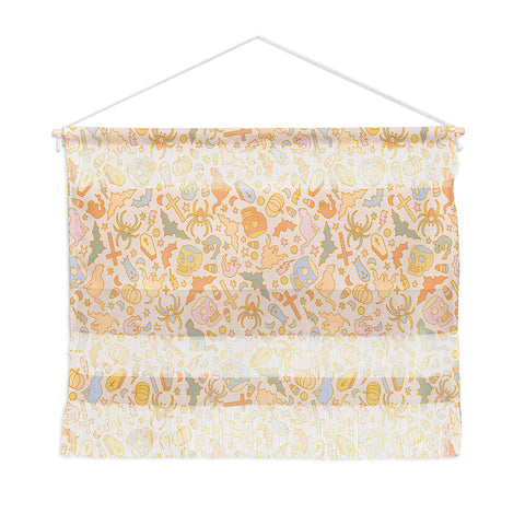 Iveta Abolina Pastel Halloween Wall Hanging Landscape