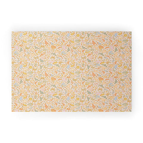 Iveta Abolina Pastel Halloween Welcome Mat