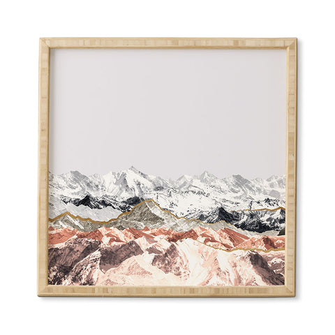 Iveta Abolina Pastel Mountains I Framed Wall Art