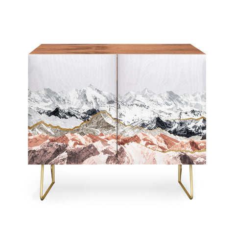 Iveta Abolina Pastel Mountains I Credenza