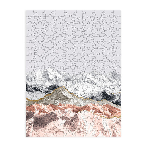 Iveta Abolina Pastel Mountains I Puzzle