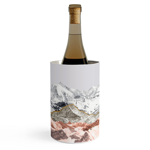 Iveta Abolina Pastel Mountains I Wine Chiller
