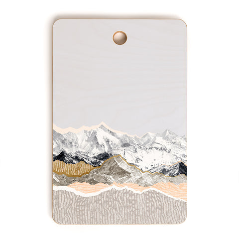 Iveta Abolina Pastel Mountains II Cutting Board Rectangle