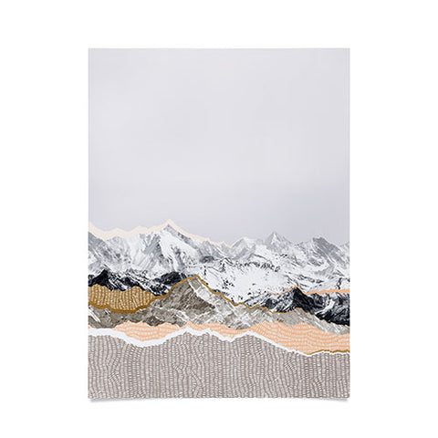 Iveta Abolina Pastel Mountains II Poster