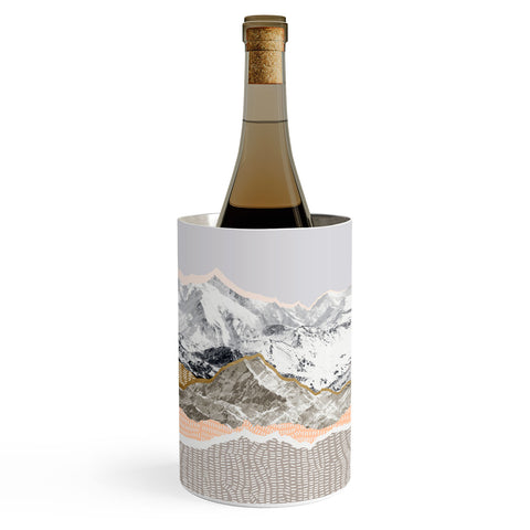 Iveta Abolina Pastel Mountains II Wine Chiller