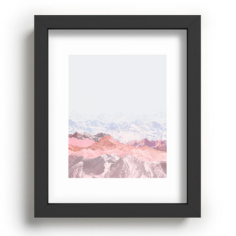 Iveta Abolina Pastel Mountains III Recessed Framing Rectangle